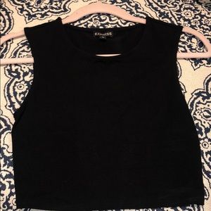 Express black crop